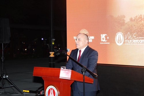İlçemiz Lale Meydanında "15 Temmuz Demokrasi ve Milli Birlik Günü" Etkinlik Programı Gerçekleştirildi